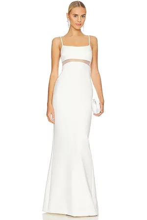 LIKELY Stefania Gown in White.