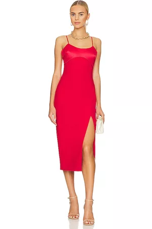 LIKELY Lorna Dress in Red.