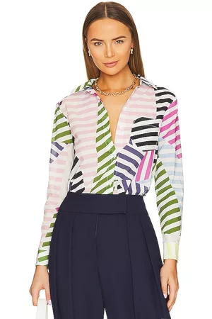 Le Superbe Super Stripes Ex Bf Shirt in Pink.