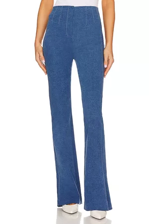 VERONICA BEARD Royce Pant in Blue.
