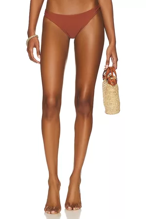 Mikoh Papara Bikini Bottom in Brown.