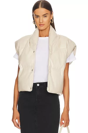 A.L.C. Willow Vest in Ivory.