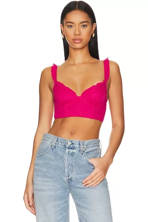 Privacy Please Giselle Bustier in Pink.