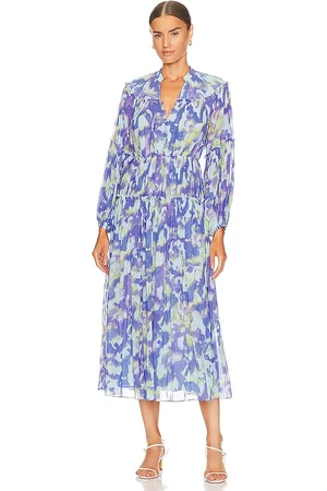 Diane von Furstenberg Link Dress in Blue.