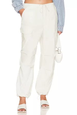 AGOLDE Ginerva Cargo Pant in White.