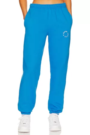7 DAYS ACTIVE Organic Sweatpants in Blue.