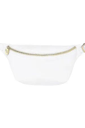 Stoney Clover Lane Classic Fanny Pack in White.