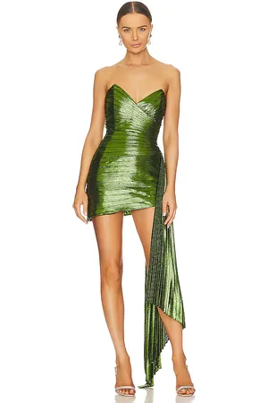 Retrofete Daniele Dress in Green. - size M (also in S, XS, XXS)