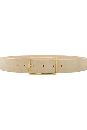 B-Low The Belt Milla Suede Belt in Beige. - size M (also in L, S, XL, XS)