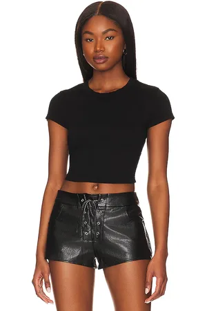 Cotton Citizen The Standard Baby Tee in Black. - size L (also in M, S, XS)