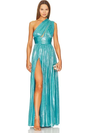 Bronx and Banco Aphrodite Gown in Teal.