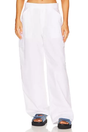 Alexander Wang Cargo Pants in White.