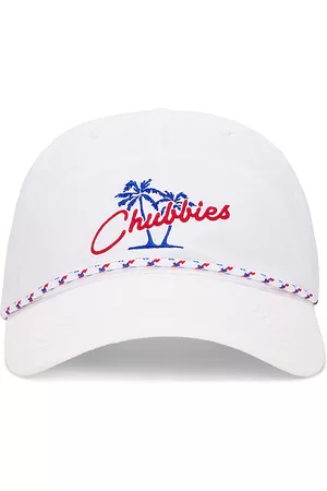 Chubbies Nylon Rope Hat in White.