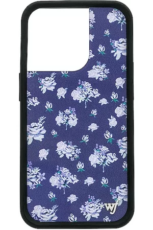 Wildflower Women Phones Cases - Iphone 14 Pro Case in Purple.