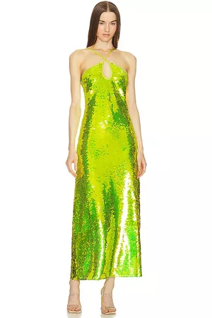 Cult Gaia Women Maxi Dresses - Lily Dress in Green.
