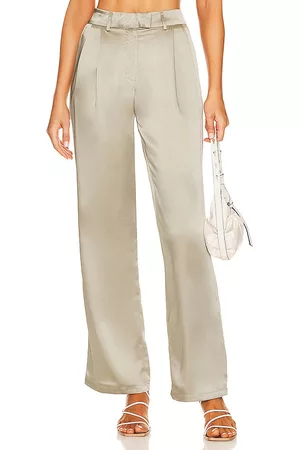 MORE TO COME Women Pants - Helena Pant in Sage.