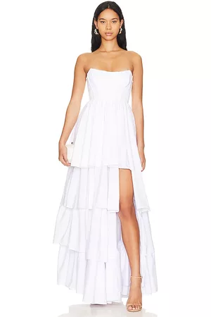 Lovers And Friends Women Evening Dresses - Madison Gown in White.