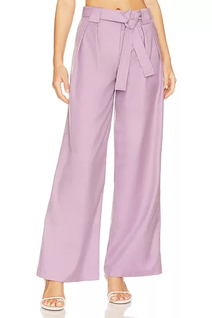 L'Academie Women Pants - Rylee Pant in Purple.