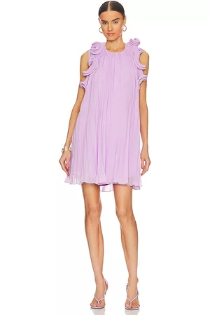 AMUR Women Party Dresses - Mimi Dress in Lavender.