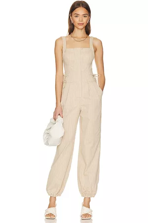 Tularosa Women Jumpsuits - Nora Jumpsuit in Tan.