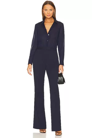 THEORY Women Jumpsuits - Tailored Jumpsuit in Navy.