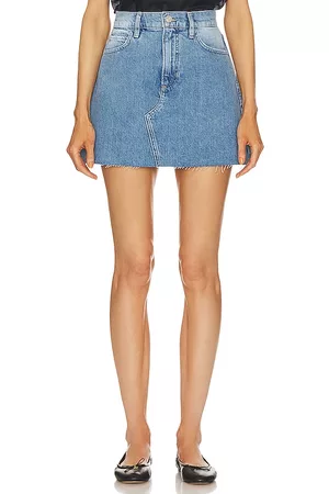 Frame Women Denim Skirts - Le High N Tight Skirt in Blue.
