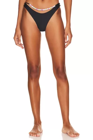 Lovers And Friends Women Bikini Bottoms - Set On You Bottom in Black.