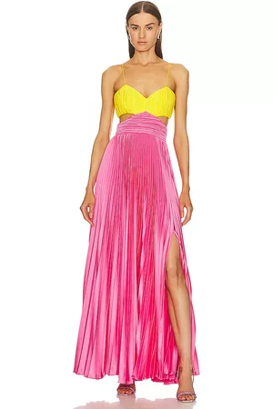 AMUR Women Evening Dresses - Elodie Gown in Pink.