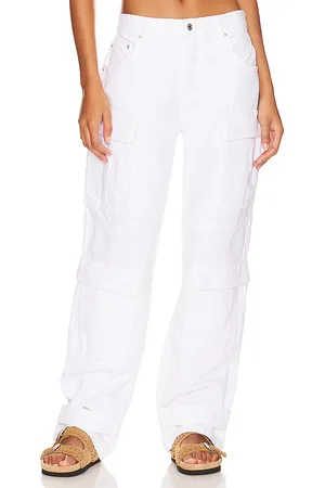 GRLFRND Lex Cargo Jean in White. - size 26 (also in 27, 29, 32)