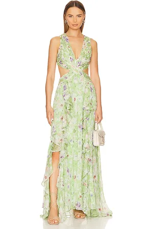 ASTR Women Maxi Dresses - Noya Dress in Green.