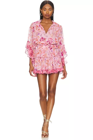 MISA Women Party Dresses - X REVOLVE Ximena Dress in Pink.
