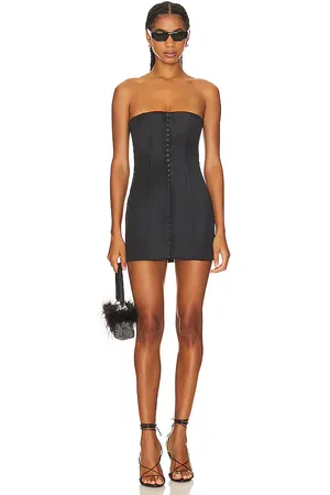 DANIELLE GUIZIO Satin Corset Dress in . - size M (also in XL, XS)