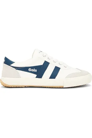 Gola Badminton Sneaker in White. - size 10 (also in 11, 6, 6.5, 7, 7.5, 8, 8.5, 9, 9.5)