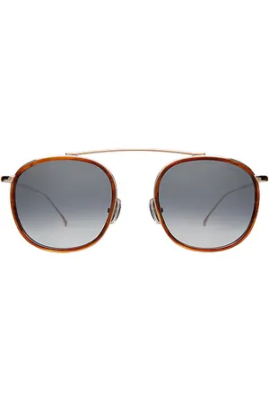 2022 Classic Three Dimensional Metal Square Illesteva Sunglasses With  Crystals On Nose Bridge CYCLONE METAL Z1700U Z01U I8VS From Ggshops, $48.82