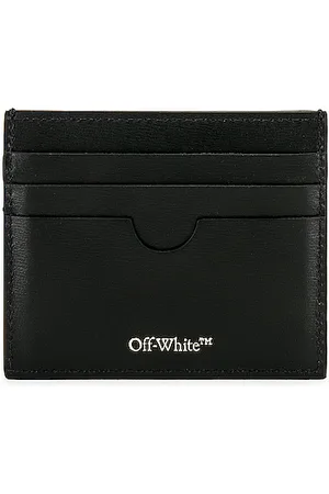Off-White Jitney Life's Work Quote Leather French Wallet