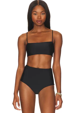 Mikoh Strength Shelly Bikini Top in Black. - size S (also in XS)