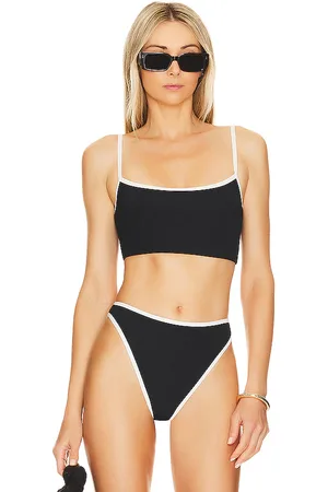 L*Space Adalyn Bikini Top in Black. - size L (also in M, S, XL, XS)