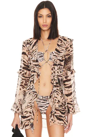 lovewave The Paradiso Mini Robe in Nude. - size S (also in XXS)
