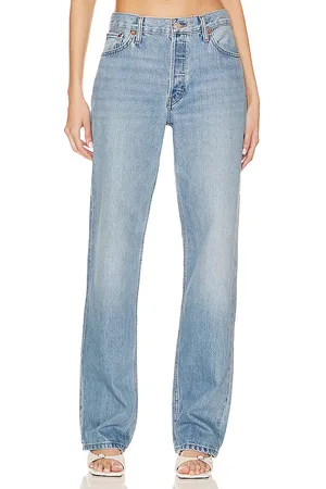 RE/DONE Originals The Long Loose in Denim-Medium. - size 27 (also in 28, 30)