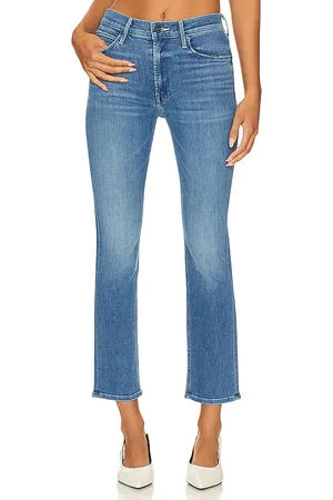 Mother The Mid Rise Dazzler Ankle in Denim-Medium. - size 24 (also in 32, 34)