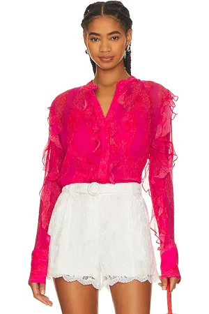HEMANT AND NANDITA Shirt in Fuchsia. - size S (also in XS)
