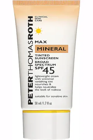 Peter Thomas Roth Max Mineral Naked Broad Spectrum SPF 45 UVA/UVB Protective Lotion in Beauty: NA.