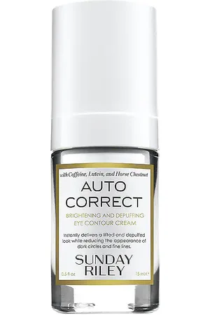 Sunday Riley Auto Correct Brightening and Depuffing Eye Contour Cream in Beauty: NA.