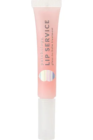 Patchology Lip Service Gloss to Balm Treatment in White.
