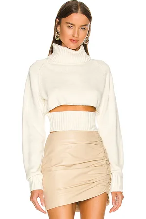 NBD Winston Cropped Turtleneck Sweater in . - size S (also in L, XL)