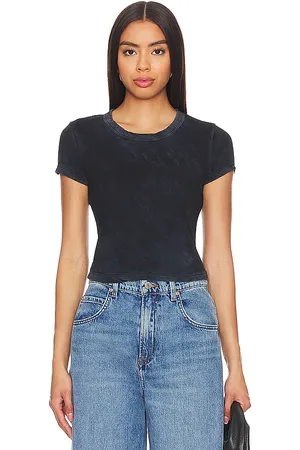 Cotton Citizen Standard Baby Tee in Black. - size M (also in S, XS)