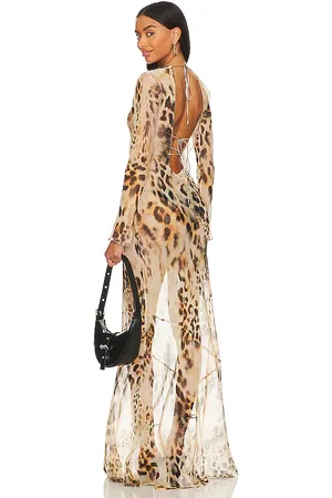Retrofete Vienna Dress in Brown. - size L (also in M)