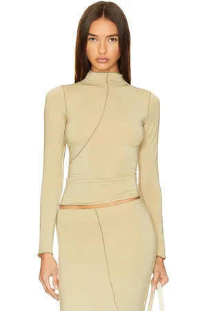 The Line By K Zane Top in Tan. - size S (also in XS)