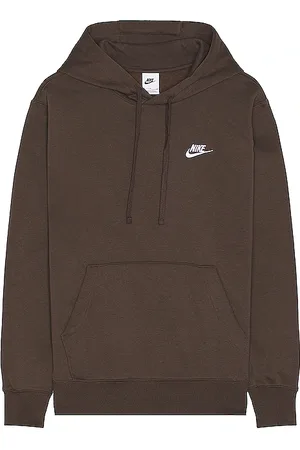 Nike Men's New York Jets Therma-FIT Wordmark Dark Grey Heather Hoodie