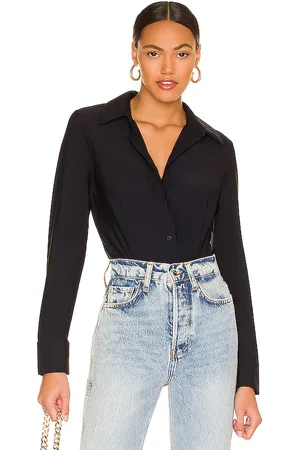 Commando Classic Button Down Bodysuit in . - size L (also in XL, XS)